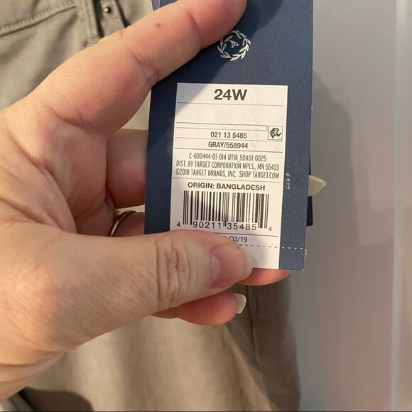 High-Rise Womens Jeans Size 24 Fly Button Skinny NWT Universal Thread - Picture 4 of 8